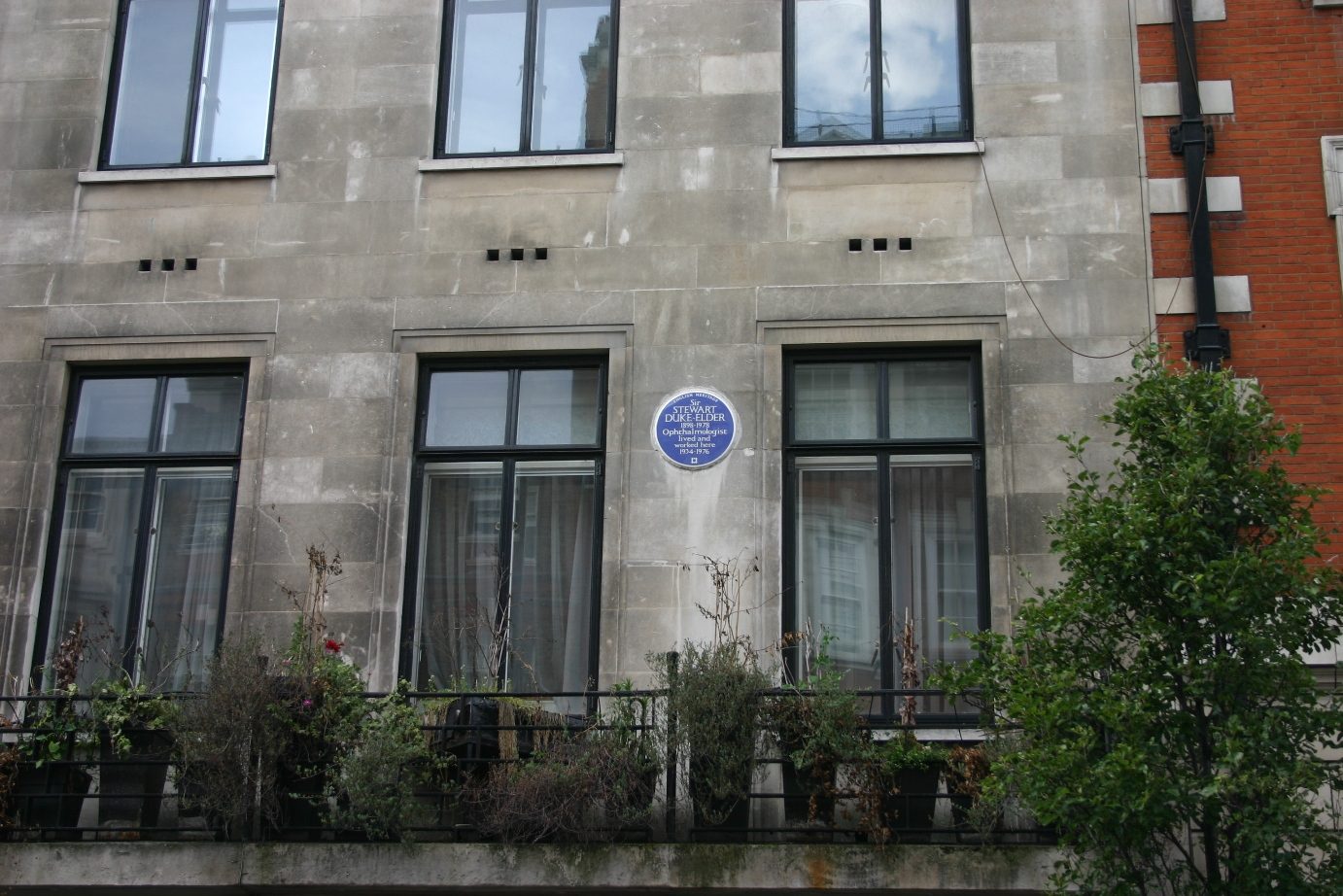Stuart Duke-Elder's home and workplace, London - 02.JPG